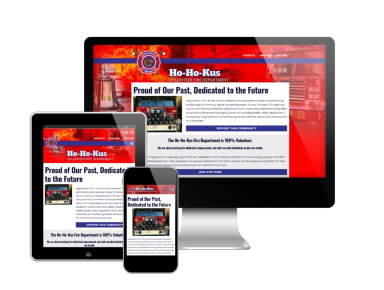 Ho-Ho-Kus New Fire Department Website