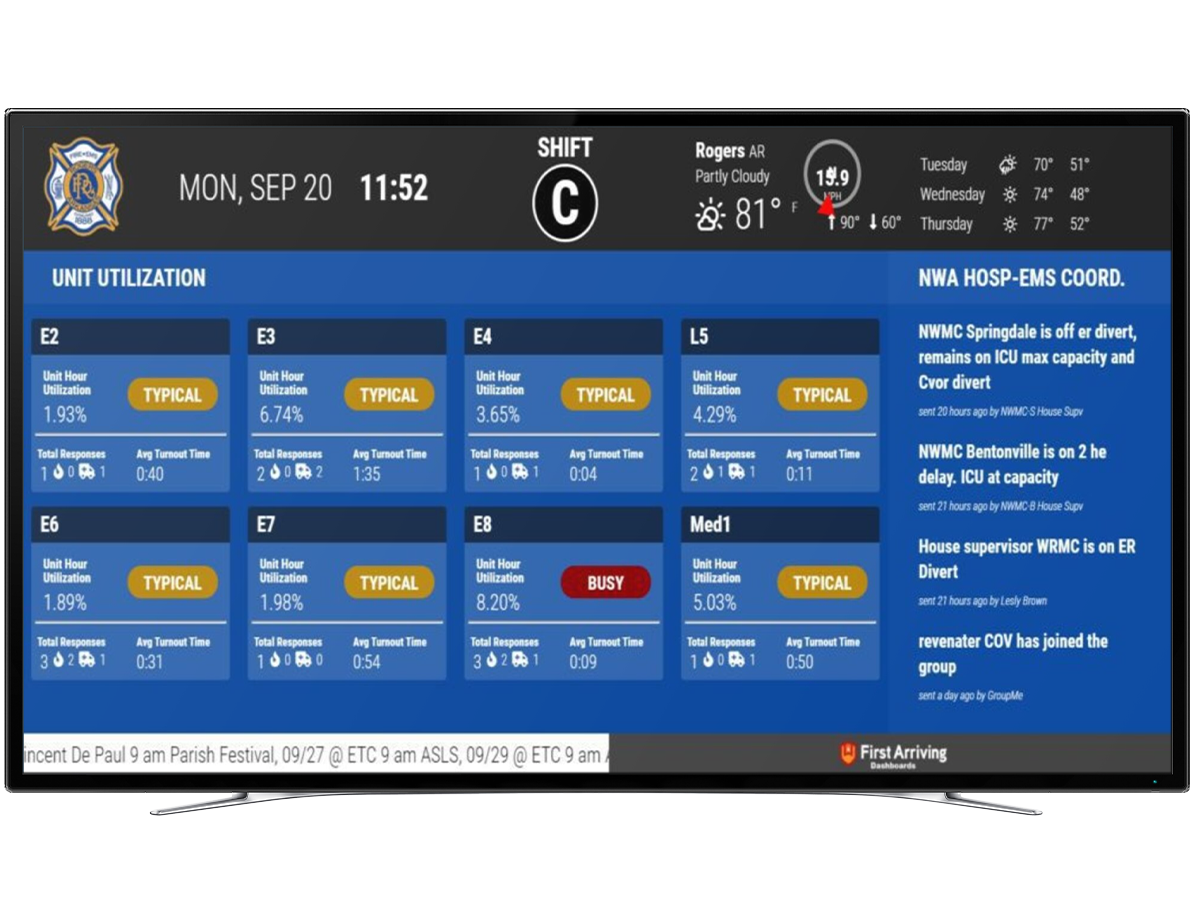 Rogers (AR) Fire Department Names Digital Signage System a Game Changer ...