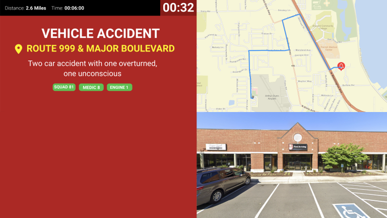 Digital Signage - Real Time Incident Notification